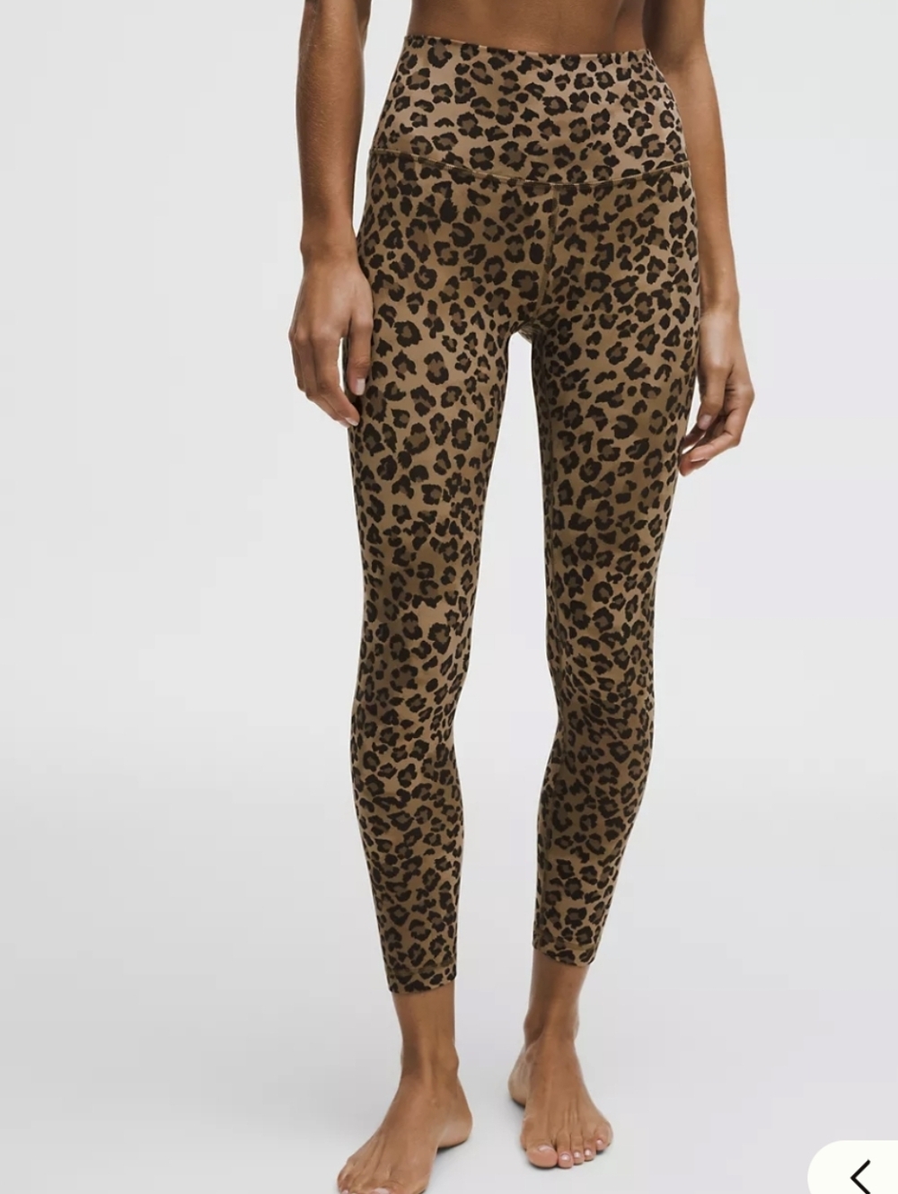 Lululemon Align HR Leggings 28" In True Leopard Multi Size 12, New With Tags - Picture 7 of 10